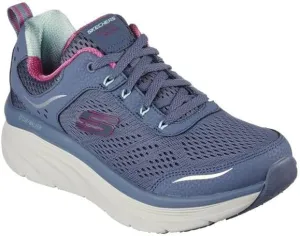 Skechers Sport Women's Women's D'LUX Walker-Infinite Motion Sneaker, Slate/Taupe=SLTP, 8.5