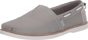 Skechers womens Chill Luxe - New Light Boat Shoe, Grey, 6 US