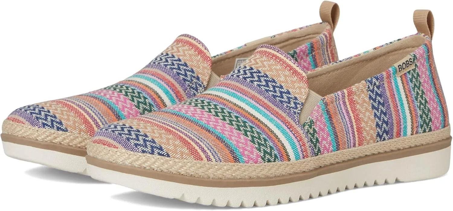 Skechers Women's Flexpadrille Lo-on Detail Ballet Flat