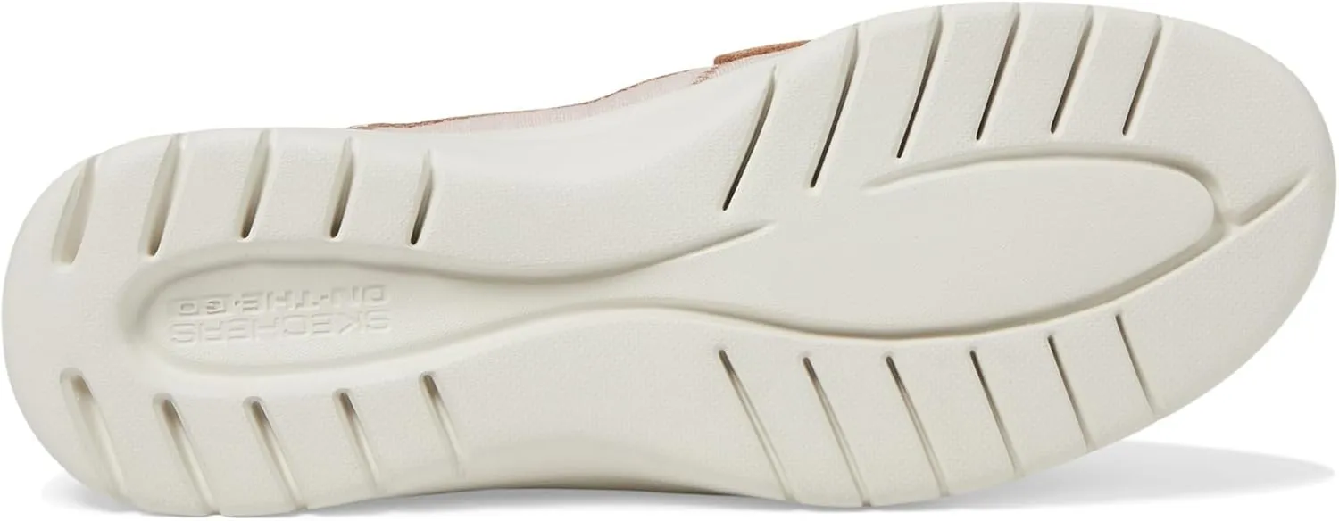 SKECHERS Women's Hands Free Slip-ins On-The-go Flex-Coastal Sky Boat Shoe