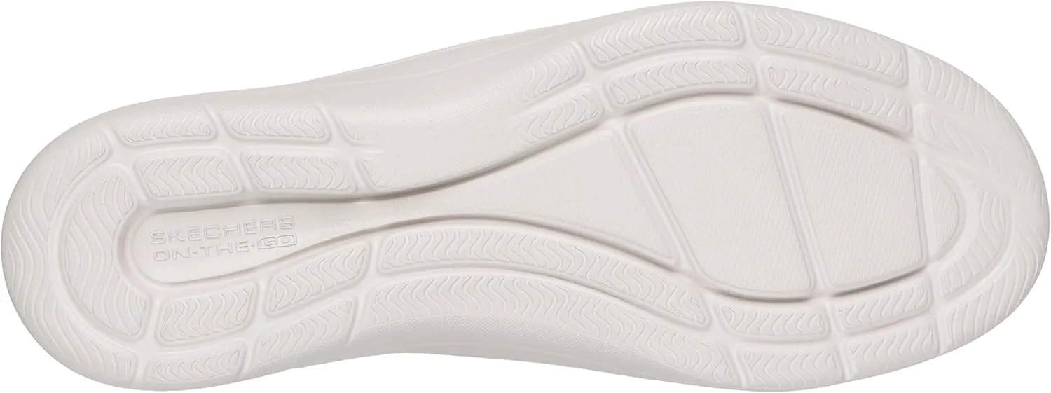 Skechers Women's Martha Stewart On-The-go Flex Radiant Hands Free Slip-ins Sequin Boat Shoe