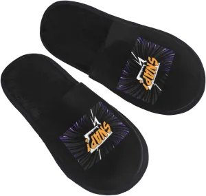 Snap Slippers Winter Indoor and Outdoor Slipper Warm Cozy Soft Lightweight House Shoes Fuzzy Slip-On Slipper Large