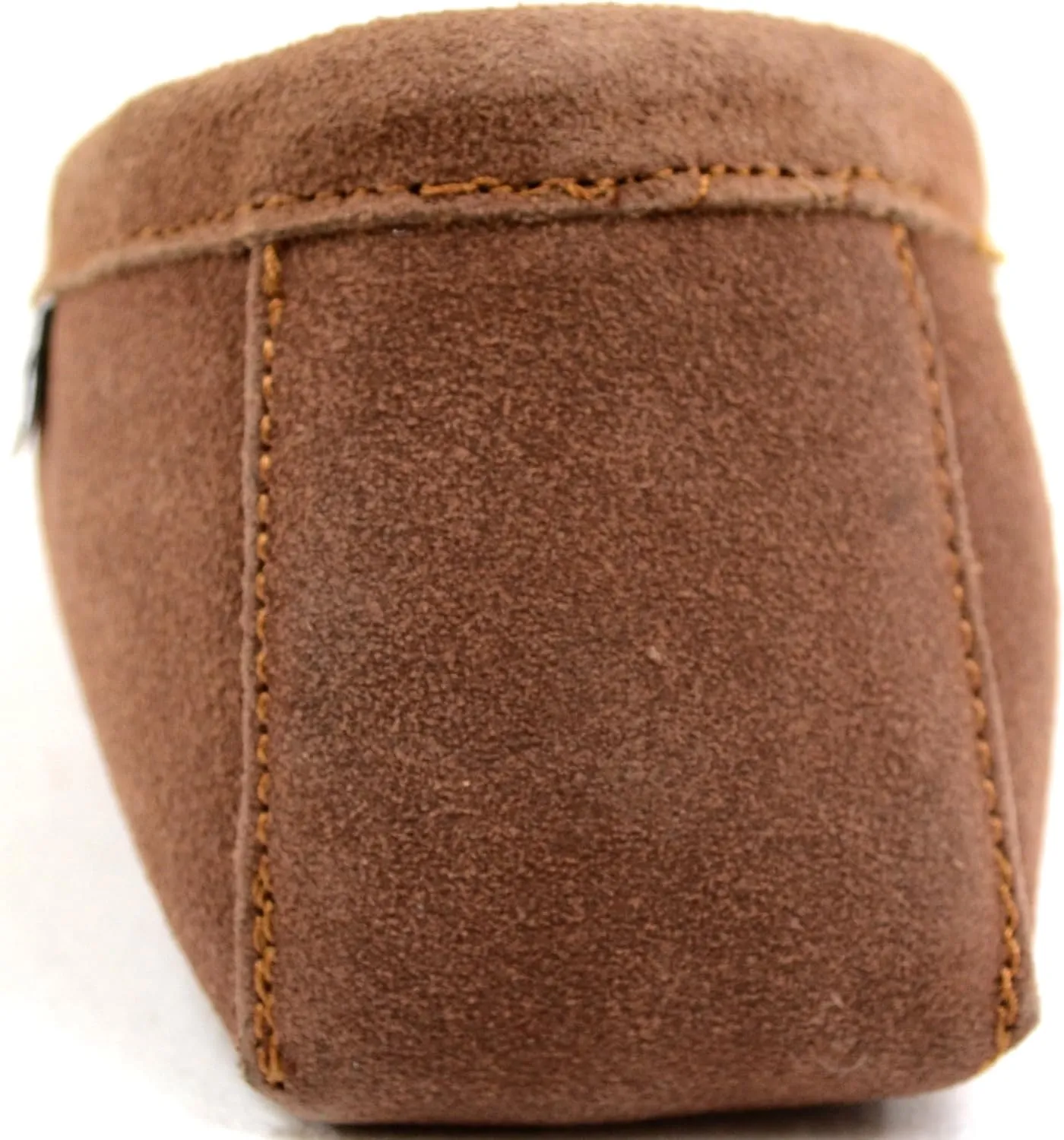 SNUGRUGS Men's Alfie Wool Lined Suede Sole Moccasin Slipper