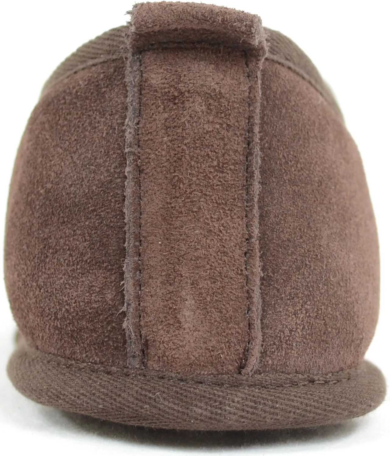 SNUGRUGS Mens Luxury Sheepskin Slipper with Light Weight Suede Sole