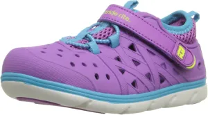 Stride Rite Made 2 Play Phibian Sneaker Sandal Water Shoe (Toddler/Little Kid/Big Kid), Purple, 9 M US Toddler