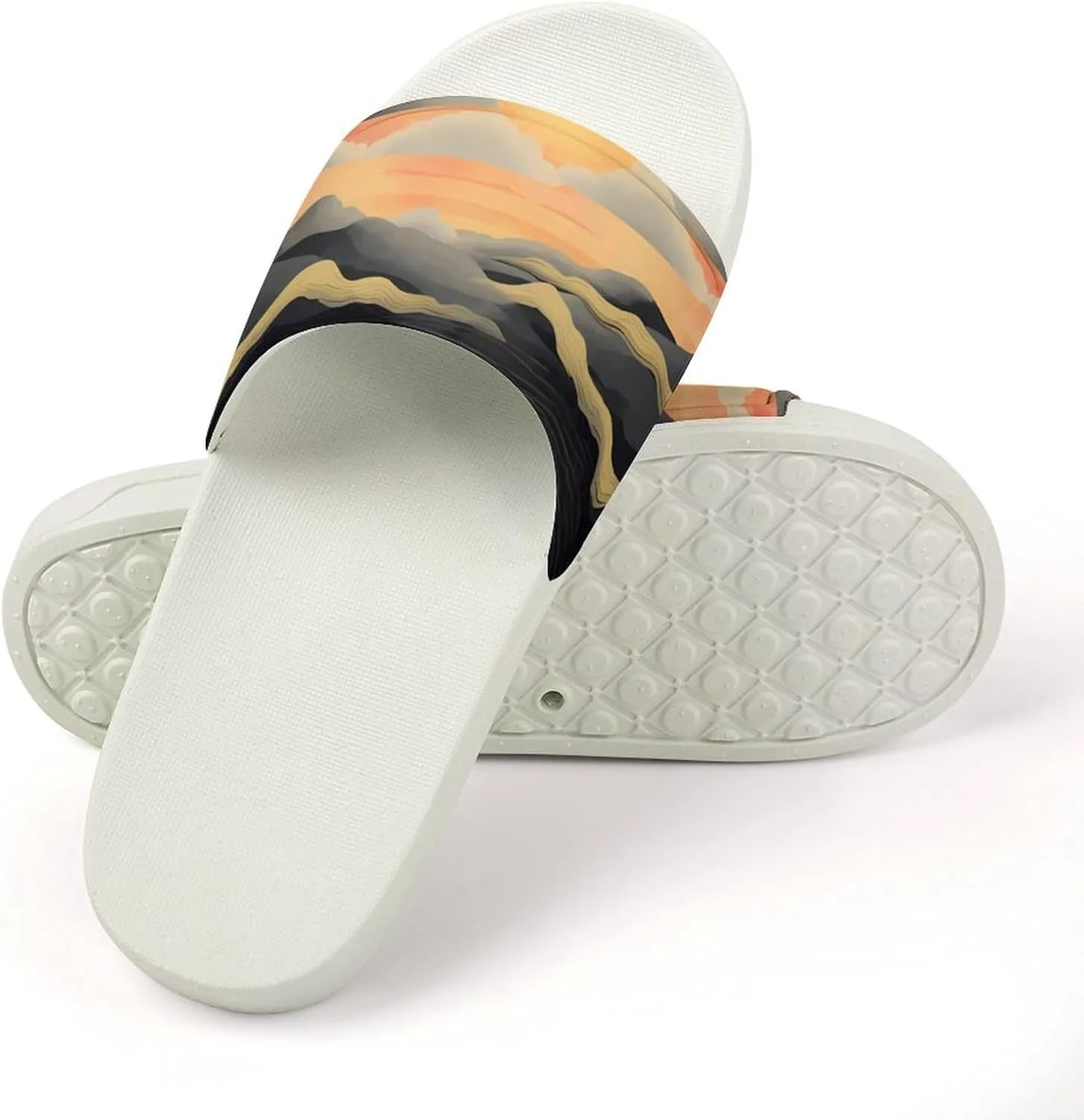 Summer Womens Slipper Home Slippers Sunset Non-slip Shower Sandals Fashion Sandles for Men