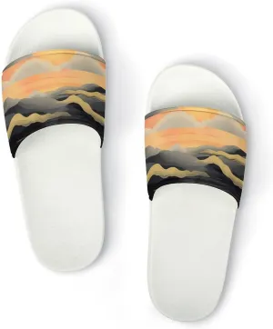 Summer Womens Slipper Home Slippers Sunset Non-slip Shower Sandals Fashion Sandles for Men