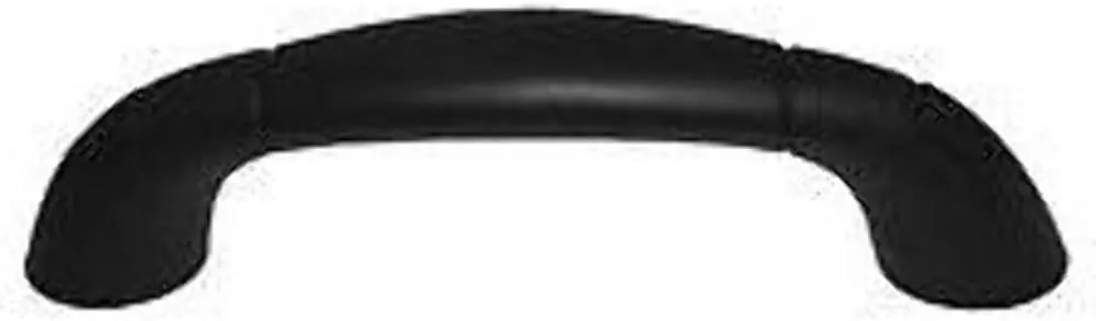 T-H MARINE Ergonomic Molded Boat Grab Handle - UV-Resistant, Textured Grip, Easy Install Marine Safety Accessory - Durable Non-Slip Handle for Enhanced Boating Comfort and Versatile Use - Black