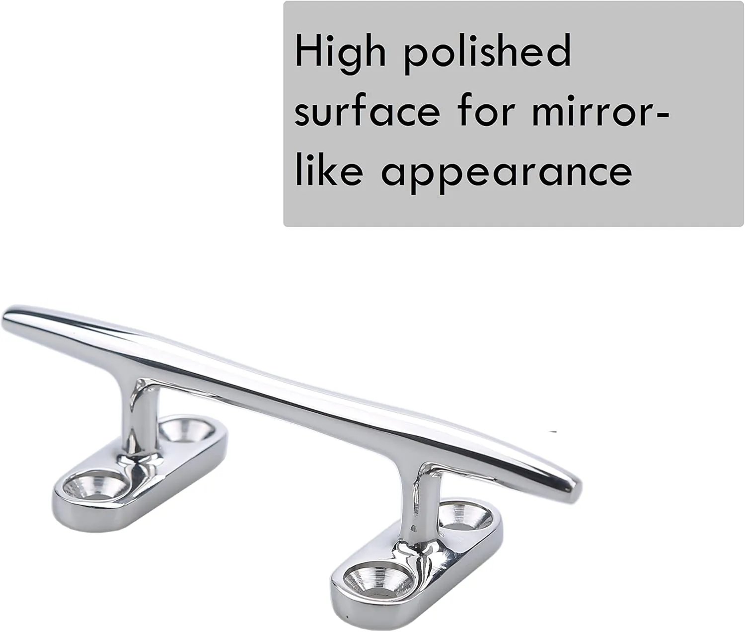 Thorn Dock Cleat Marine Stainless Steel Open Base