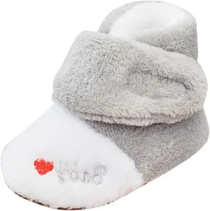 Toddler Sport Shoes Girls Girls Shoes Toddler Boys Booties Snow Warming Soft Boots Baby High Top Crib Sneaker