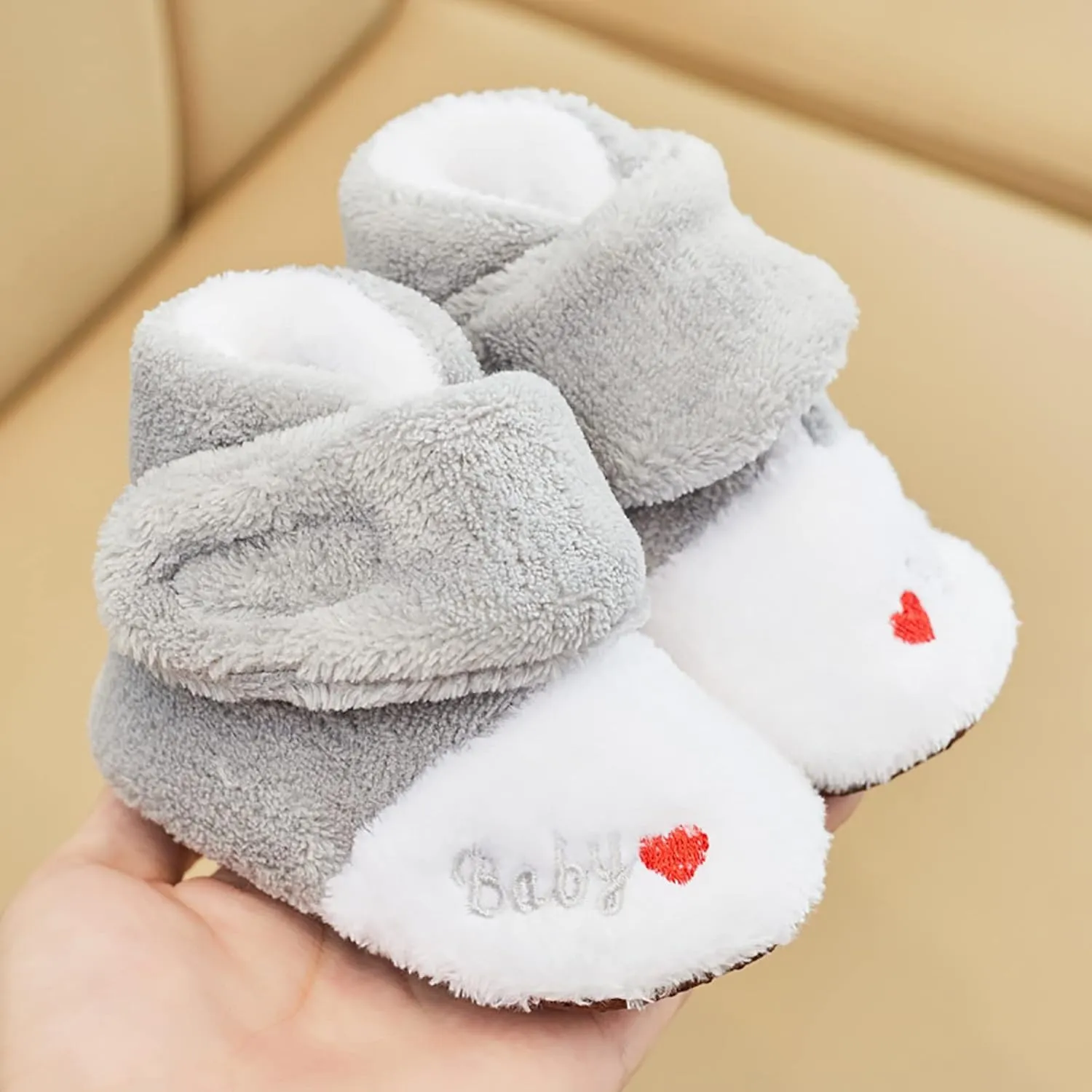 Toddler Sport Shoes Girls Girls Shoes Toddler Boys Booties Snow Warming Soft Boots Baby High Top Crib Sneaker