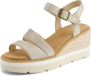 TOMS Womens Darya Platform Espadrille Casual Sandals Casual High Heel 3" & Up - Red
