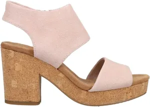 TOMS Womens Majorca Rope Platform Espadrille Casual Sandals Casual High Heel 3" & Up - Blue