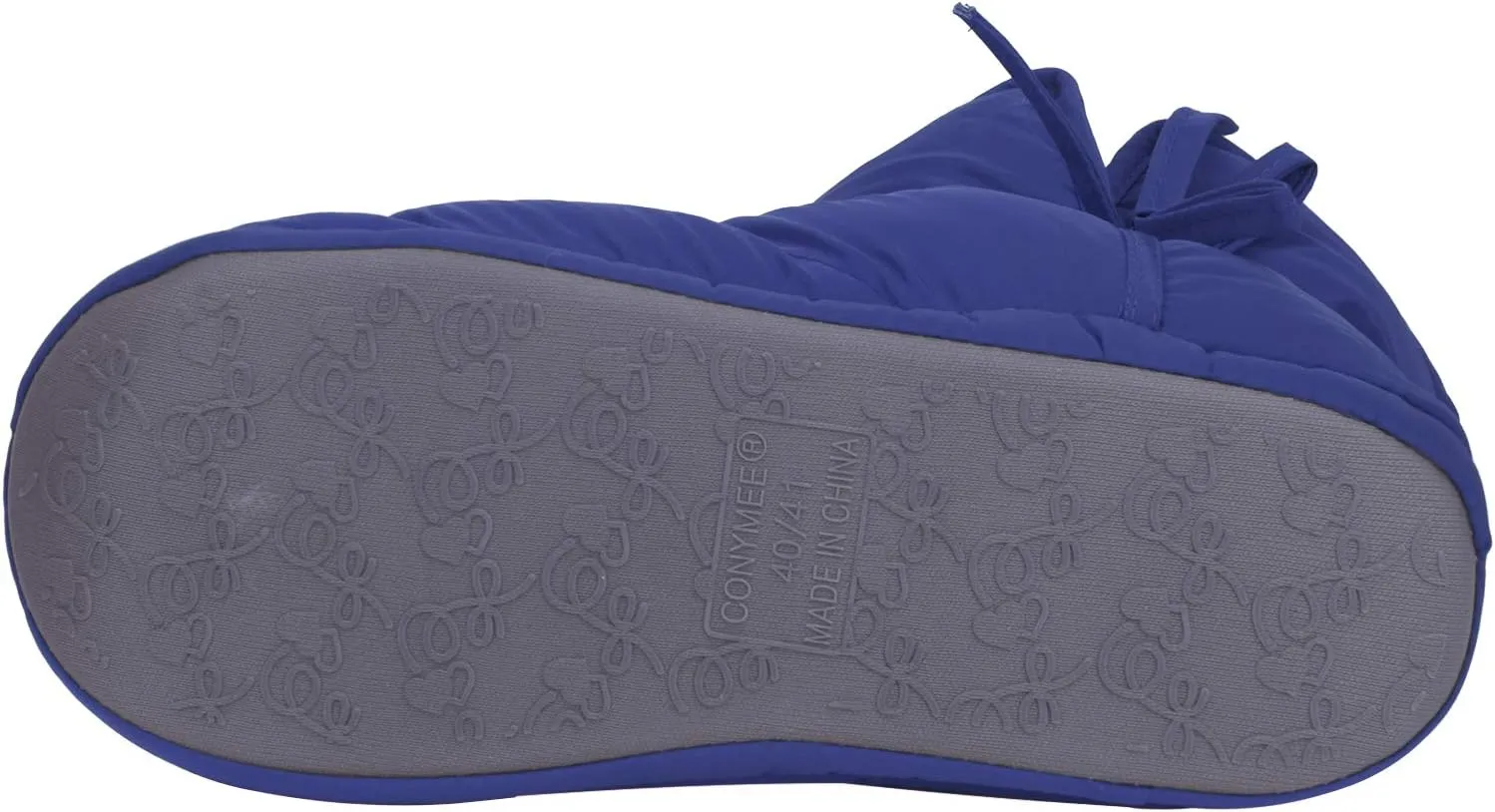 Unisex Winter Quilted Down Slipper Indoor Warm Cozy Slipper Boots Snow Booties Cotton Shoes for Women Men