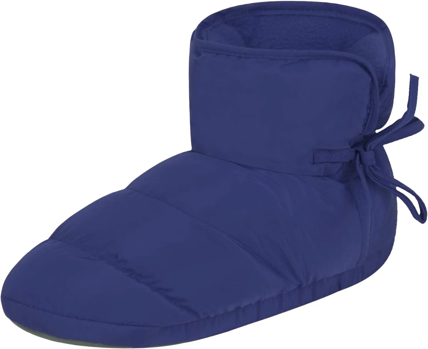 Unisex Winter Quilted Down Slipper Indoor Warm Cozy Slipper Boots Snow Booties Cotton Shoes for Women Men