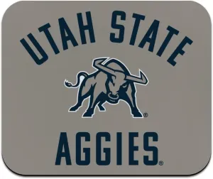 Utah State University Aggies Logo Low Profile Thin Mouse Pad Mousepad