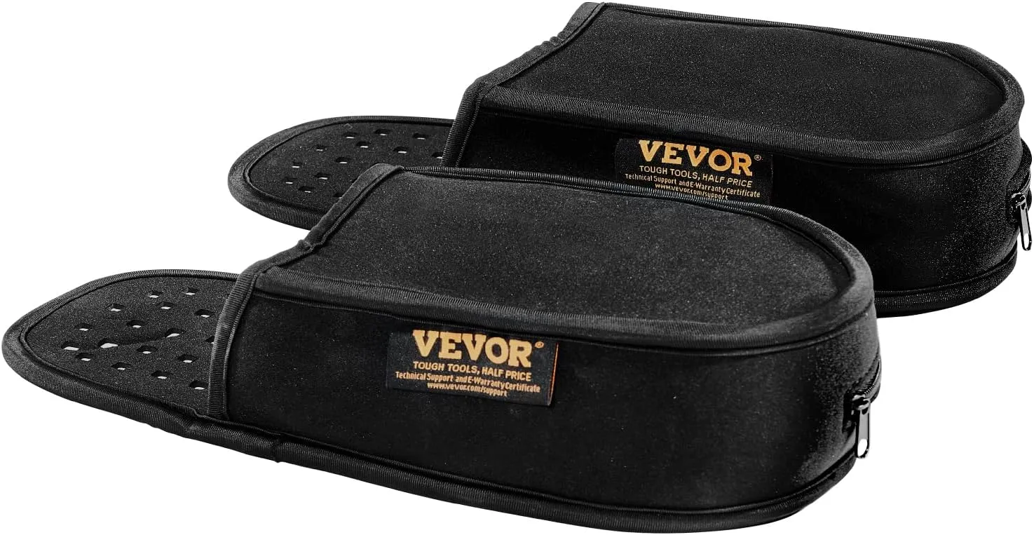 VEVOR Red Light Therapy for Foot, 660nm & 850nm Red Light Therapy Slipper with 240 LEDs & 10 Hz/40 Hz Pulse Mode, Double-Sided LED Light Therapy Shoe for Foot Toe Instep Sole Pain Relief, Muscle Relax