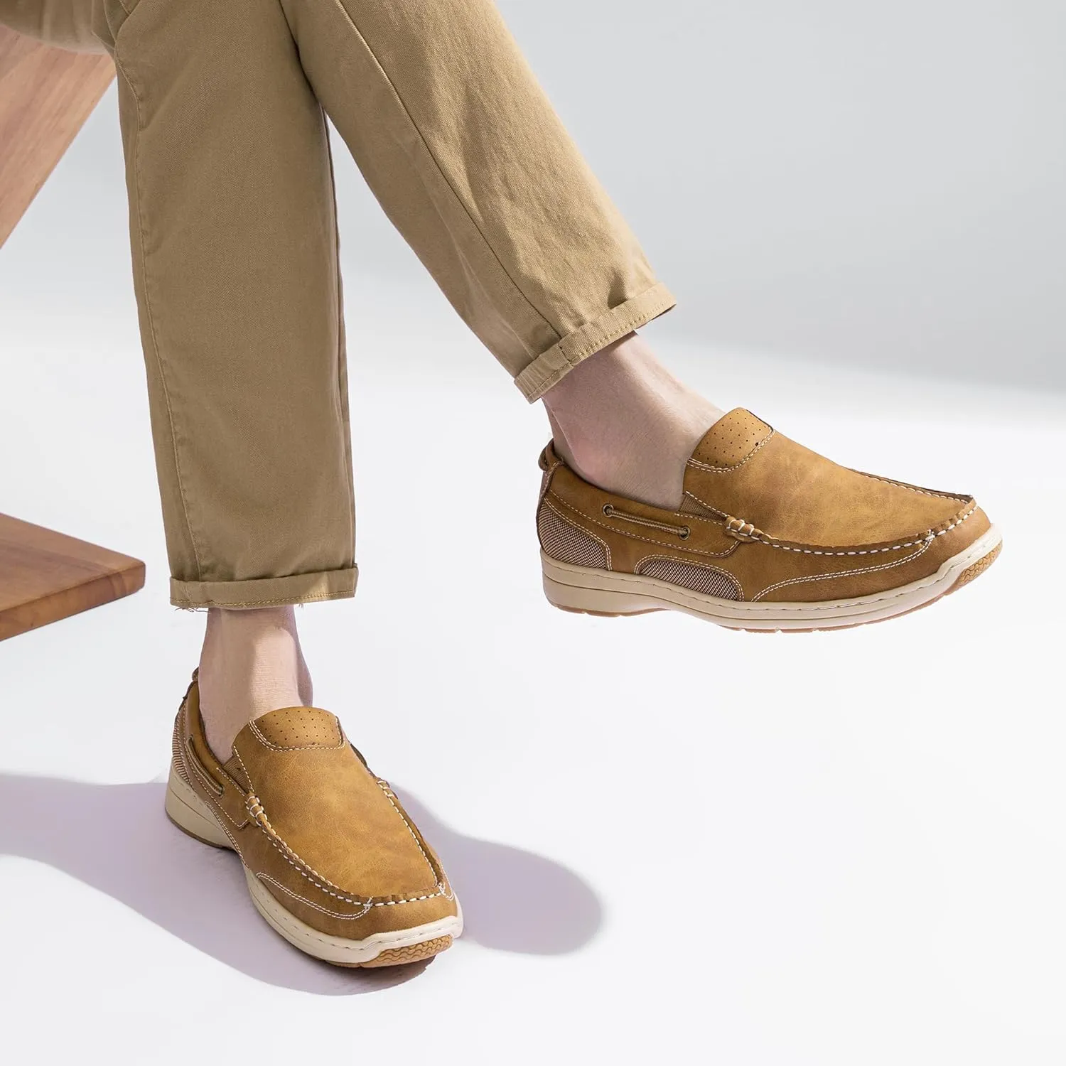 Vostey Men's Loafers & Slip-ons Casual Lightweight Boat Shoes Men