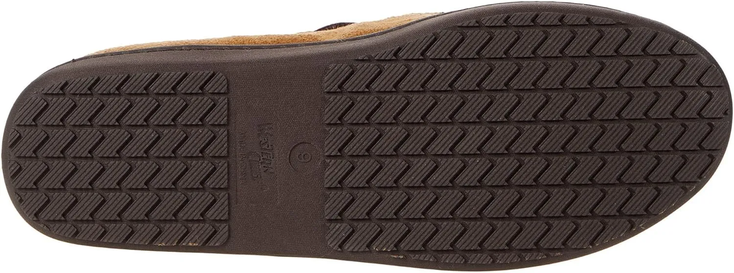 Western Chief Men's Plush Indoor and Outdoor Slipper Moccasin