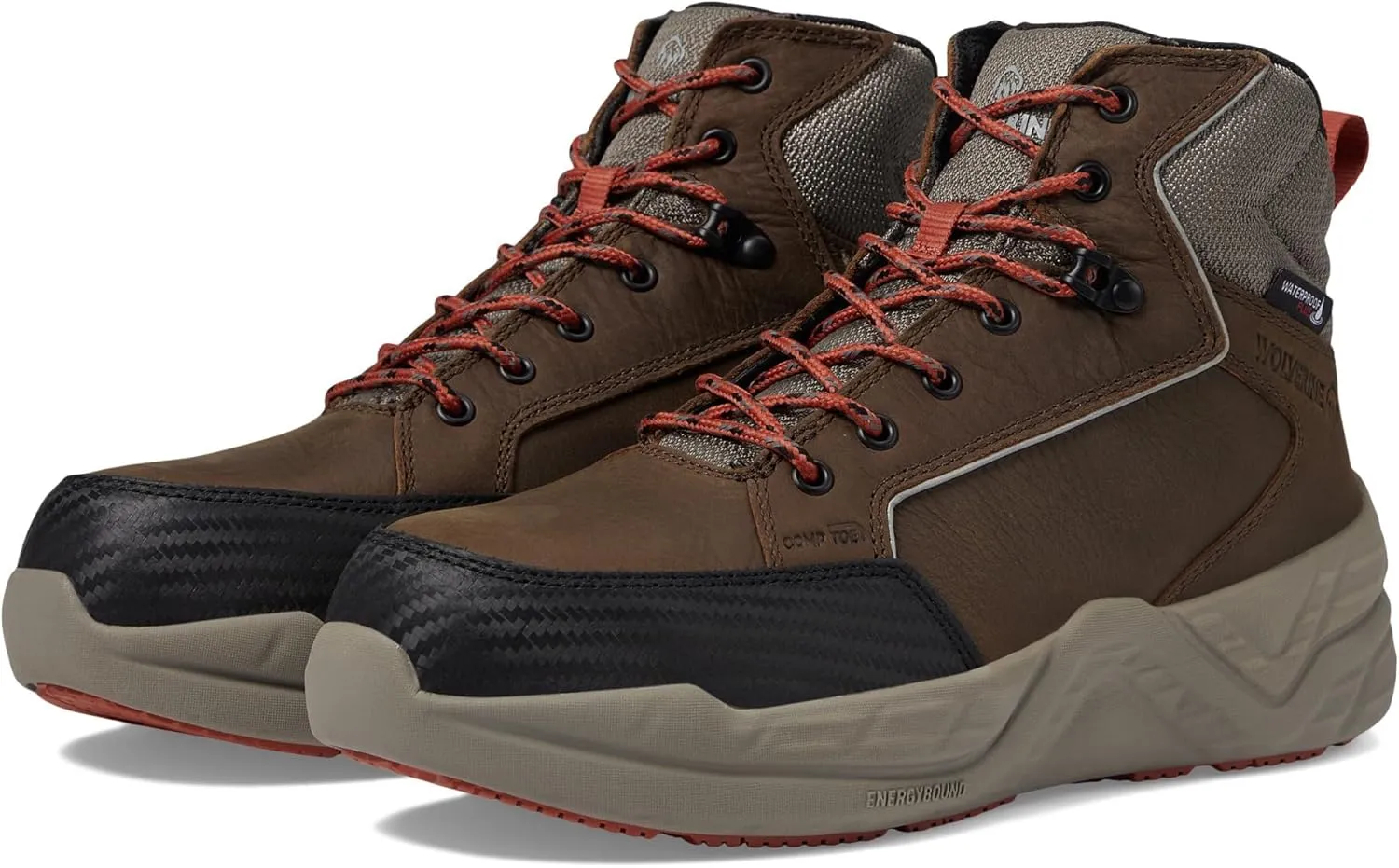 Wolverine Men's Proshift Lx 6" Waterproof Composite Toe Industrial Boot