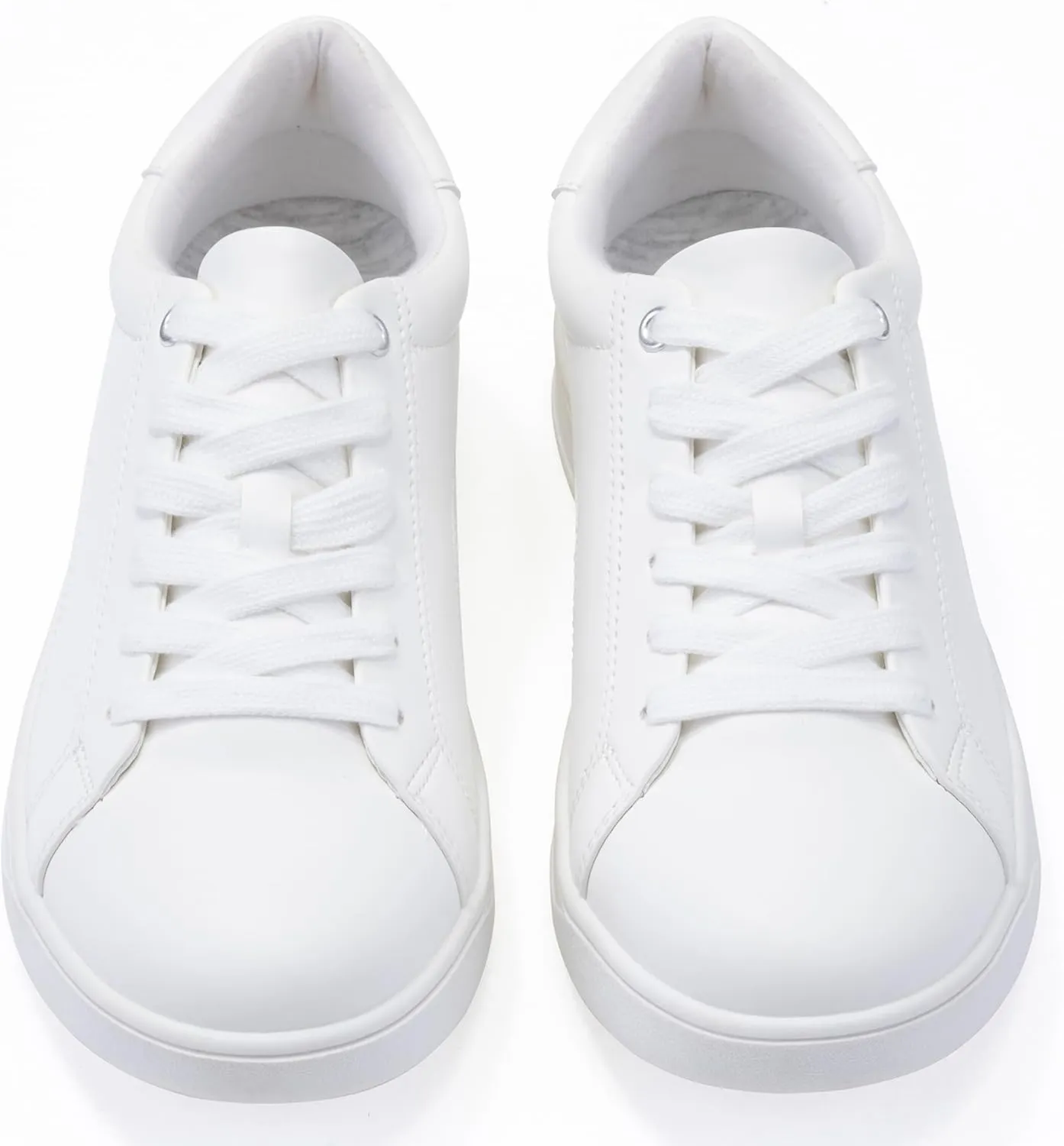 Women's Lace Up Trendy Sneaker Classic Fashion Low Top Walking Shoes