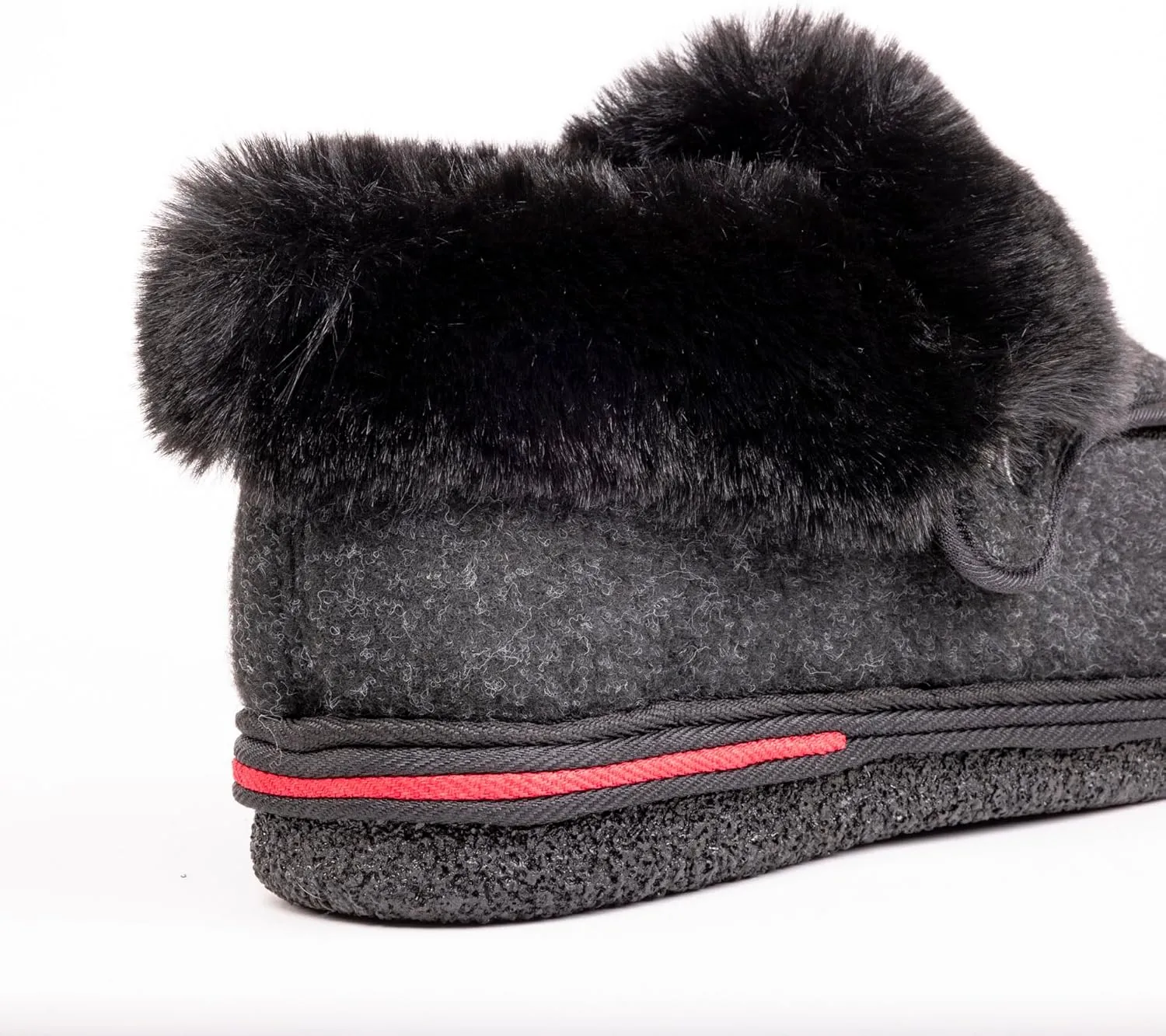Women's Micro Suede Faux Fur Fleece Lined Cozy 80-D High-Density Memory Foam Winter Slipper Bootie Breathable House Shoes Non Skid Indoor Outdoor Sole
