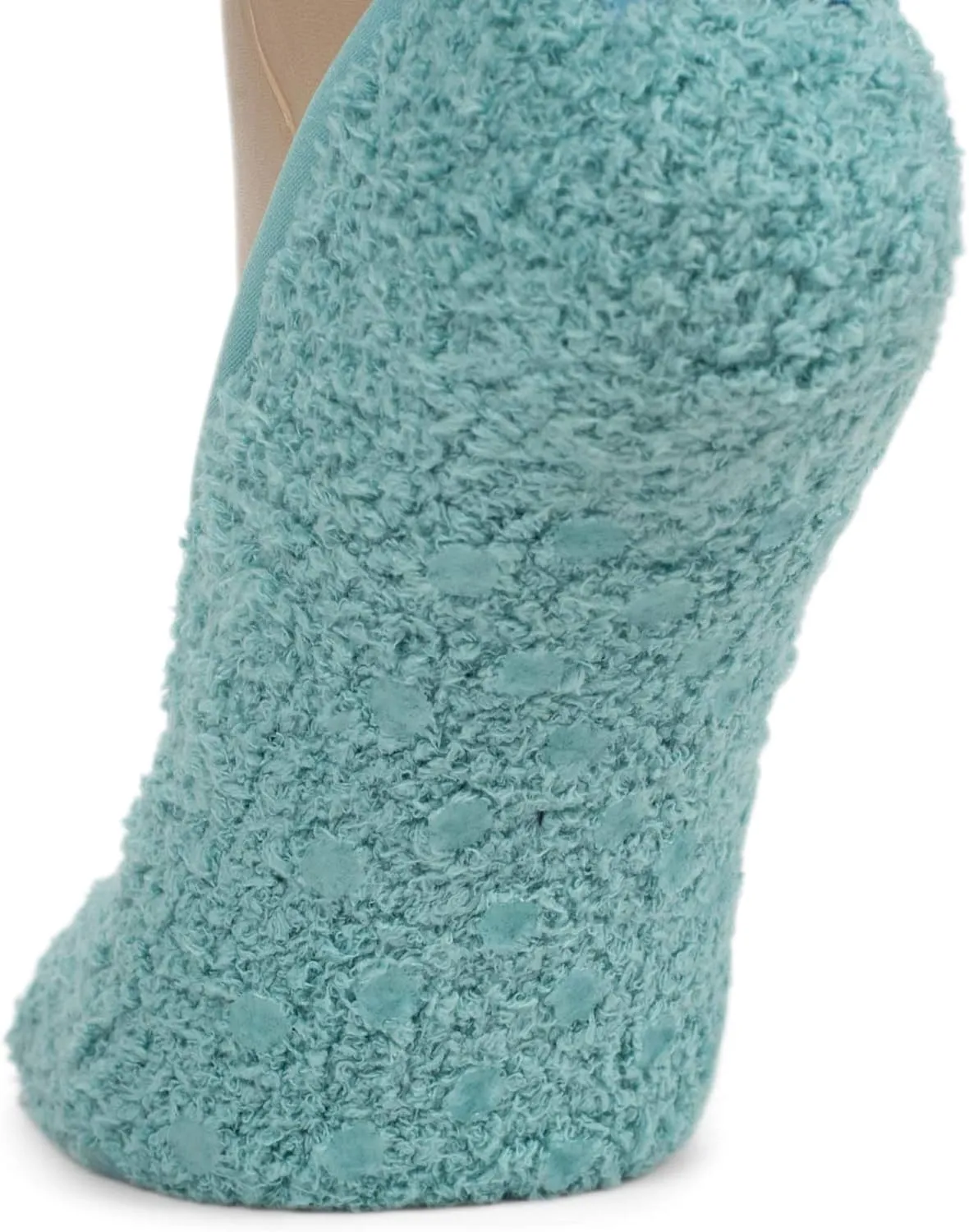 World's Softest Super Soft Cozy Footsie Slipper Socks with Grippers - One Size Fits Most