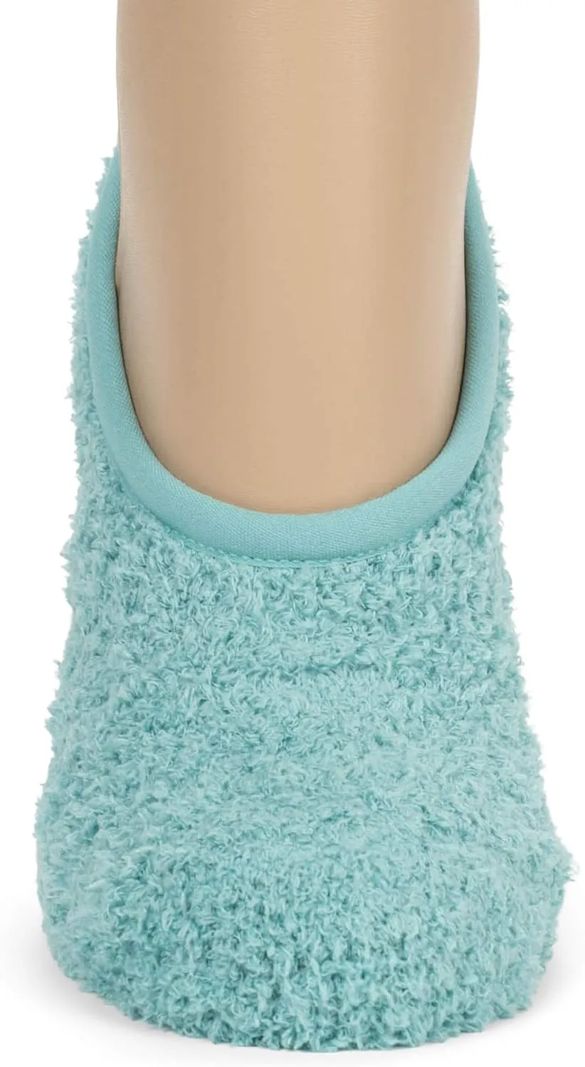 World's Softest Super Soft Cozy Footsie Slipper Socks with Grippers - One Size Fits Most