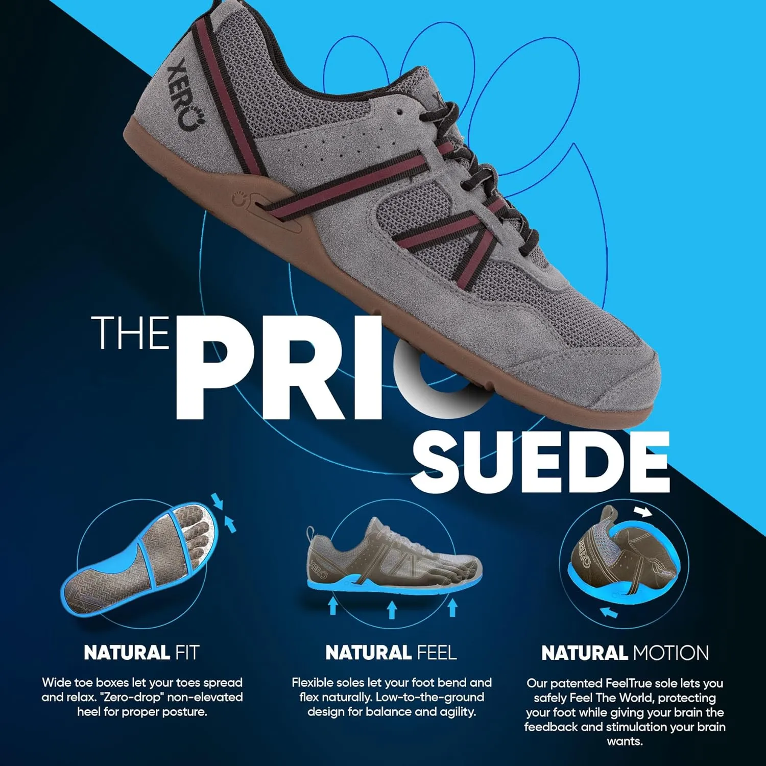 Xero Shoes Men's Prio Suede