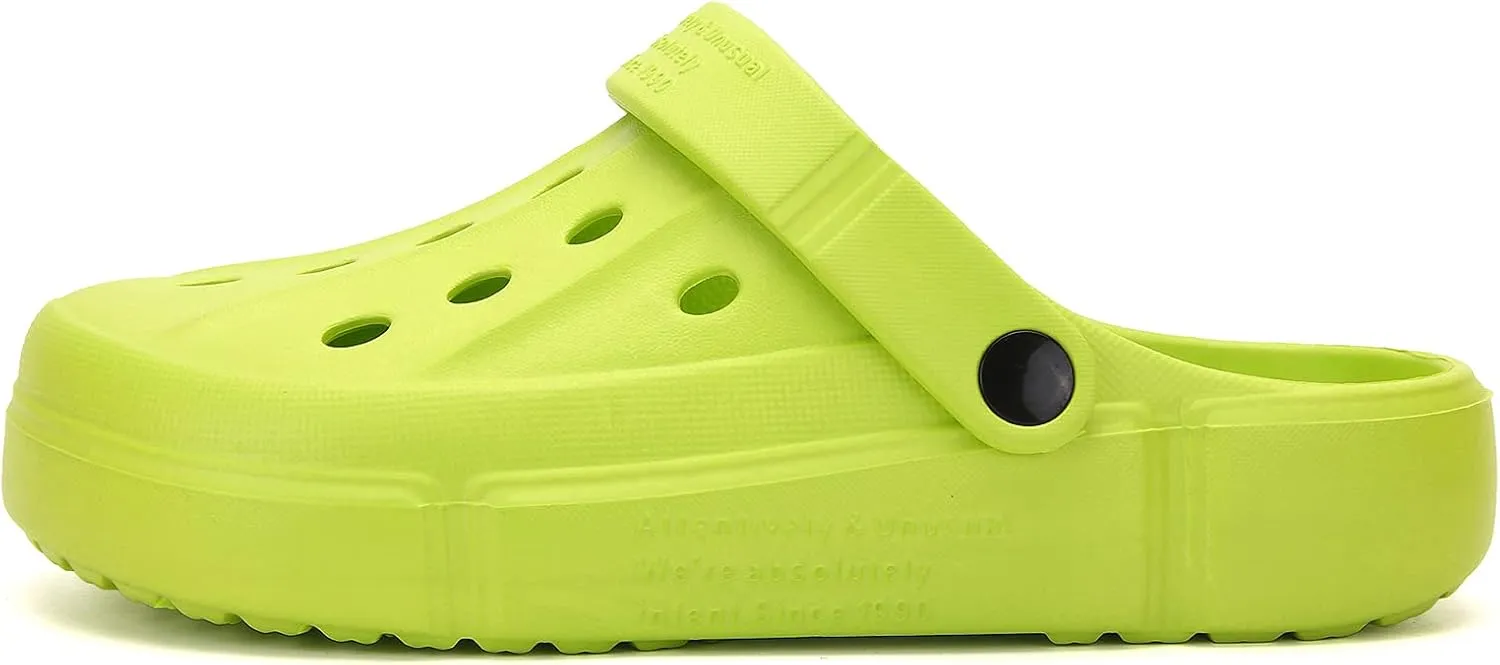 XIANV Men Women Clogs Garden Shoes Mesh Slippers Sandals Lightweight Slip On Mules Outdoor Walking Slippers Unisex Summer Beach Shoes