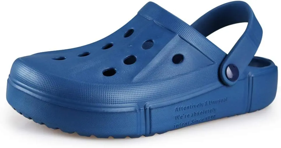 XIANV Men Women Clogs Garden Shoes Mesh Slippers Sandals Lightweight Slip On Mules Outdoor Walking Slippers Unisex Summer Beach Shoes