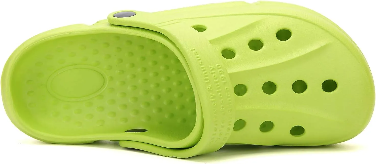 XIANV Men Women Clogs Garden Shoes Mesh Slippers Sandals Lightweight Slip On Mules Outdoor Walking Slippers Unisex Summer Beach Shoes