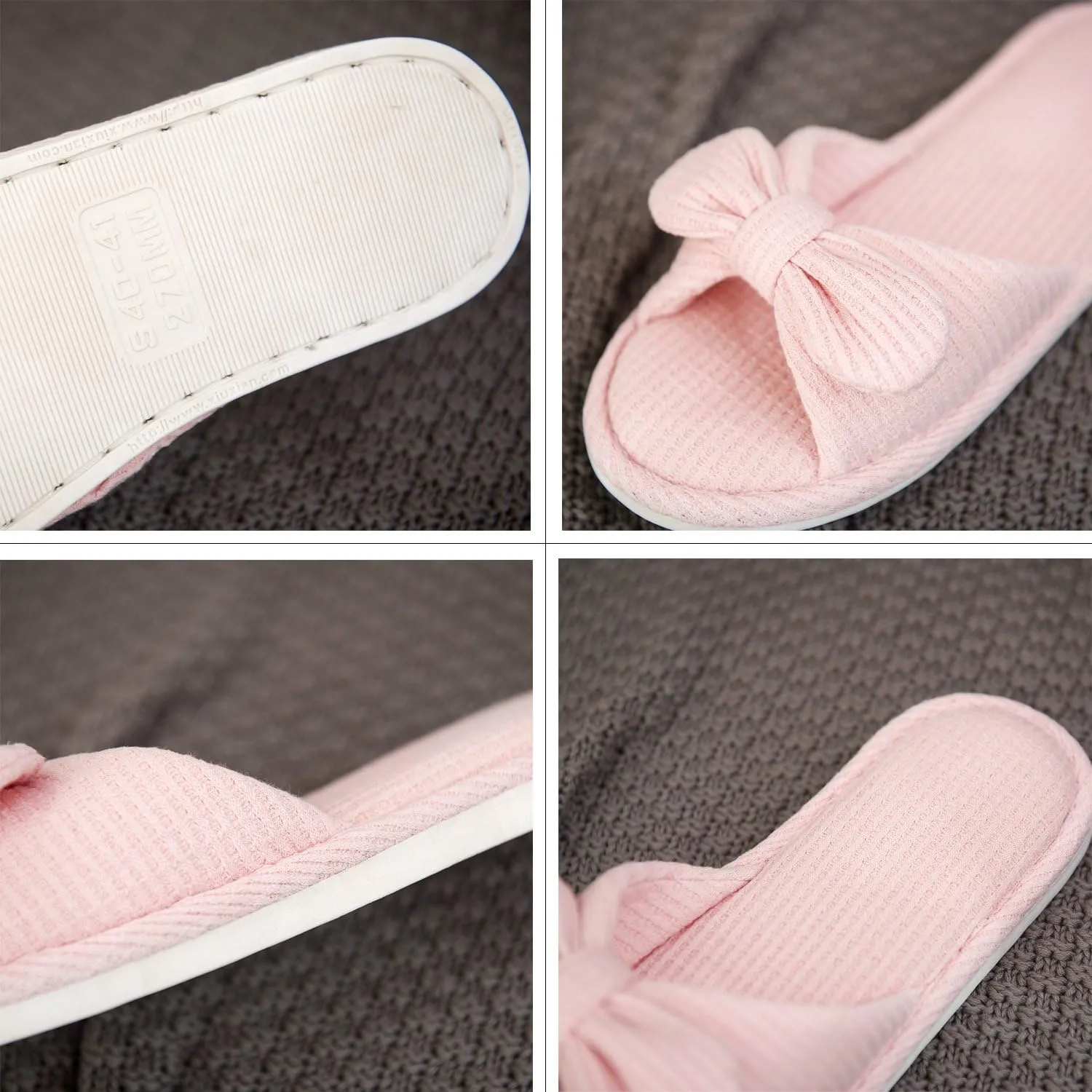 xsby Unisex Cute Soft Sole Indoor Bedroom Slippers Beautiful Comfort Four Season Slipper